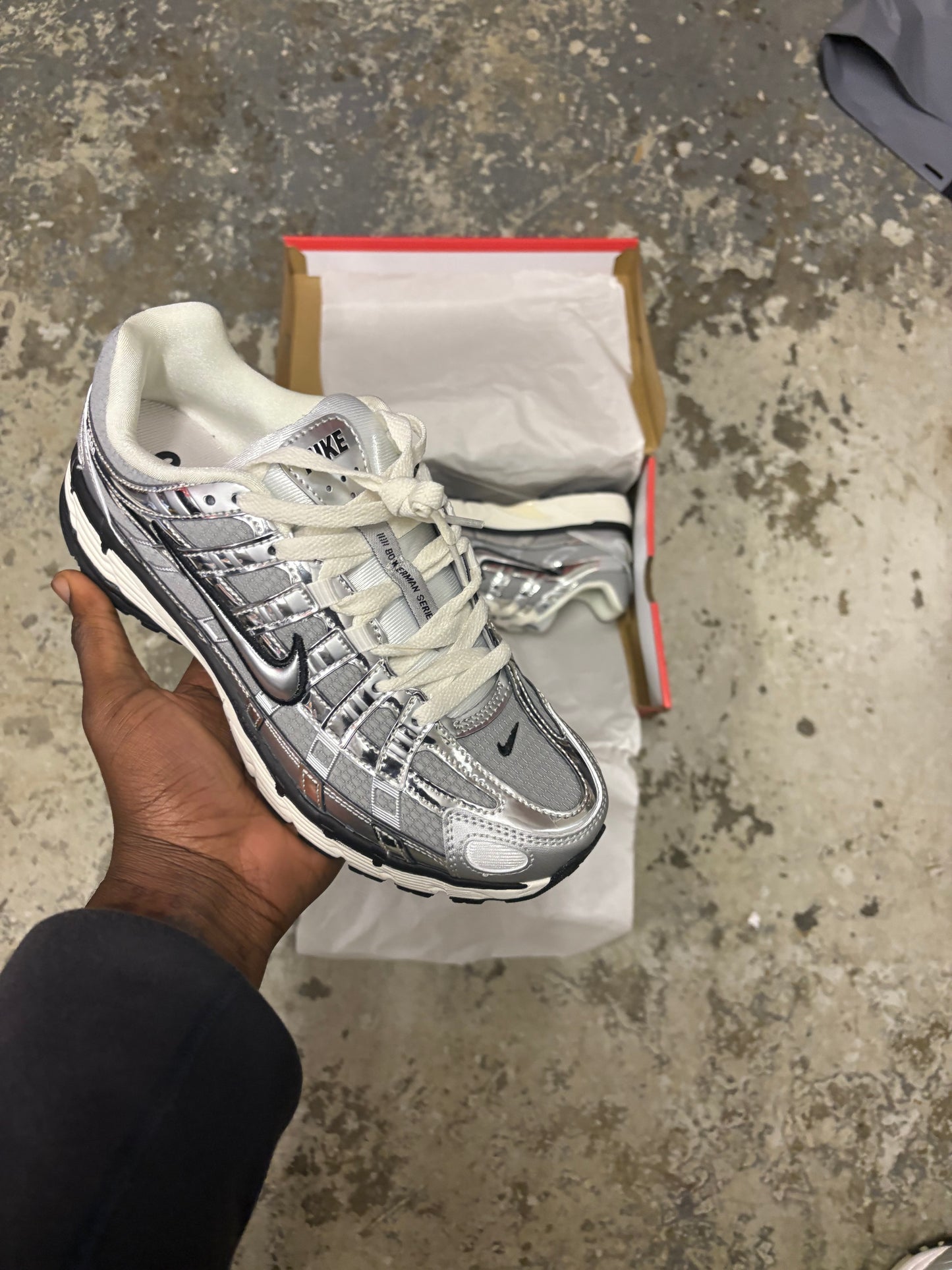 Nike P6000 Metallic Silver