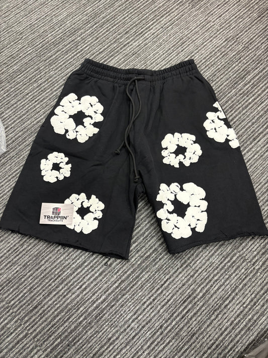 Denim tear shorts